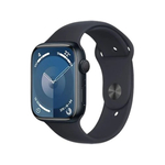 Apple Watch Series 9 GPS + Cellular MRJ83TU/A 41 mm Grafit Paslanmaz Çelik Kasa ve Gece Yarısı Spor Kordon - S/M Akıllı Saat