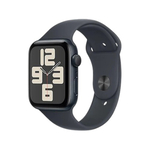 Apple Watch SE GPS 40mm Silver Aluminium Case with Denim Sport Band - S/M Akıllı Saat
