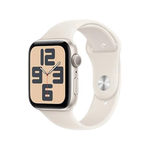 Apple Watch SE GPS 40mm Starlight Aluminium Case with Starlight Sport Band - M/L Akıllı Saat