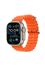 Apple Watch Ultra 2 49 GPS + Cellular 49 MM Titanyum Kasa Akıllı Saat Turuncu