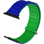 Benetton Universal Akıllı Saat Kordonu Blue Green  (Apple / Xiaomi / Huawei / Samsung / Imiki Uyumlu)