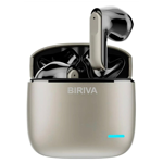 Biriva X27 Pro ANC TWS Kulak İçi Bluetooth Kulaklık Gümüş
