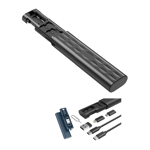 Imiki 6 in 1 Seyahat Şarj Kiti Siyah