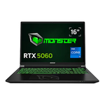 Monster Tulpar T6 V3.3.1 Intel Core i7 13700HX 16 GB RAM 1 TB SSD 8 GB RTX 5060 Windows 11 Home 16" FHD+ 165 Hz Oyun Bilgisayarı
