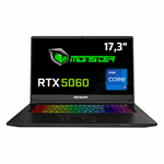 Monster Tulpar T7 V26.2 Intel Core i7 13620H 16 GB RAM 500 GB SSD 8 GB RTX 5060 Freedos 17,3" FHD 144 Hz Oyun Bilgisayarı
