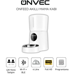 Onvec Onfeed Akıllı Mama Kabı Beyaz