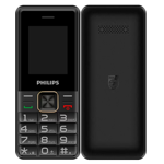 Philips E6105 4G Çift Sim Kartlı Tuşlu Cep Telefonu Siyah