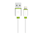 Soultech DK038B Apple iPhone Lightning Comfort 2M Beyaz 2.0A Beyaz Data Kablo