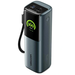 Vention Powerhive Serisi 27000mAh 200W Powerbank TFT Renkli Ekranlı, Hızlı Şarjlı ve Dahili Kablolu