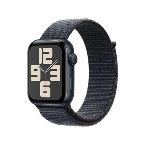 Apple Watch SE GPS 44mm Silver Aluminium Case with Blue Cloud Sport Loop Akıllı Saat