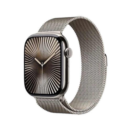 Apple Watch Series 10 GPS + Cellular 46mm Slate Titanium Case with Slate Milanese Loop - S/M Akıllı Saat