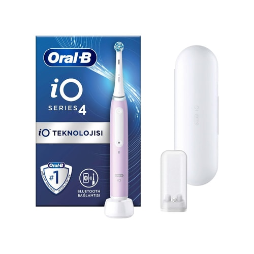 Oral B  iO 4 Şarjlı Serisi Lavanta 4Kademe Şarjlı Diş Fırçası