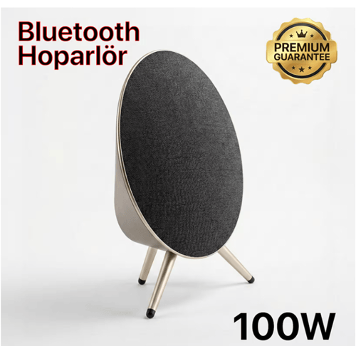 4Berry UF2 RGB 100W Taşınabilir Speaker Gümüş