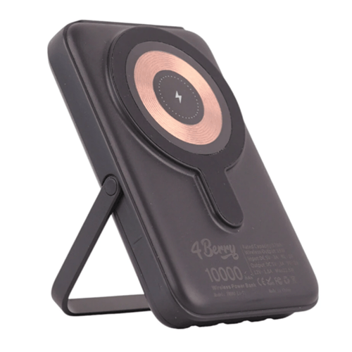 4Berry YM881B 10000 mAh Hızlı Şarj MagSafe Powerbank Siyah