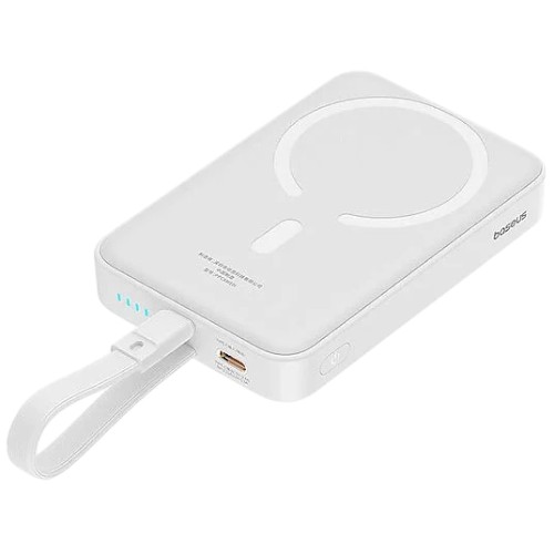 Baseus Magsafe 10.000 mAh 20W Mini Wireless Taşınabilir Beyaz