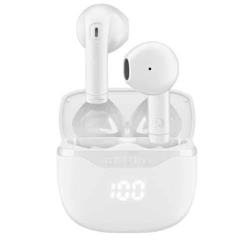 CELLULARLINE Kulak İçi Kablosuz Bluetooth Kulaklık Beyaz