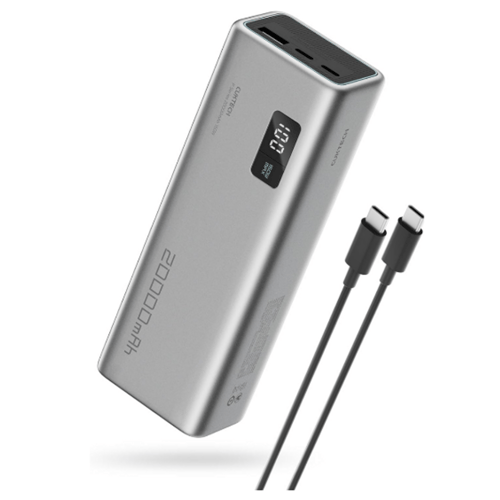 Cuktech 15 150W 20000 mAh Powerbank Gri