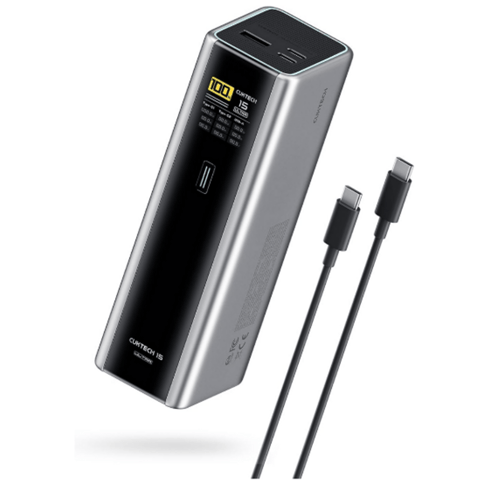 Cuktech 15 Ultra 210W 20000 mAh Powerbank Gri
