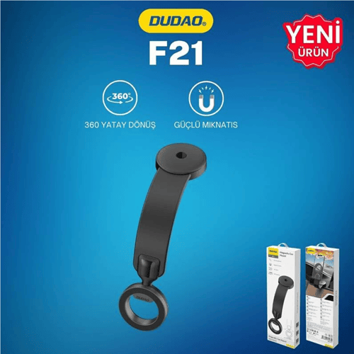 Dudao F21 Manyetik Araç Telefon Tutucu Siyah
