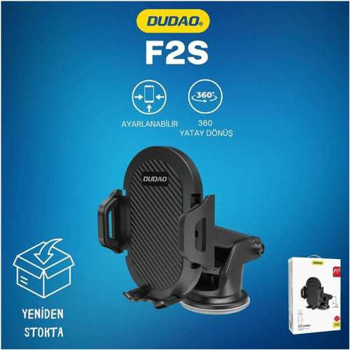 Dudao F2S Araç Telefon Tutacağı Siyah