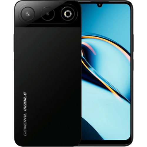 General Mobile Gm 26 5G  8+12GB Ram 128GB Hafıza Siyah