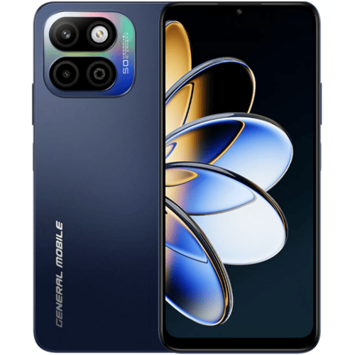 General Mobile GM 26 One 5G 6+12GB Ram 128GB Hafıza Gece Mavisi