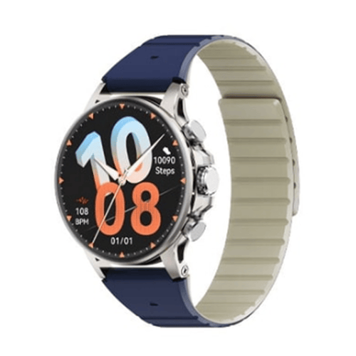 İmiki Holo Ultra Smart Watch Gümüş Mavi / Gri