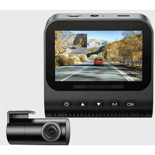 Lingdu V820 4K Çift Kanallı Araç Kamerası Siyah
