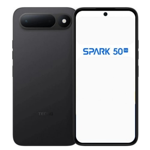 Tecno Spark 50 5G 6GB Ram 128GB Hafıza  Siyah