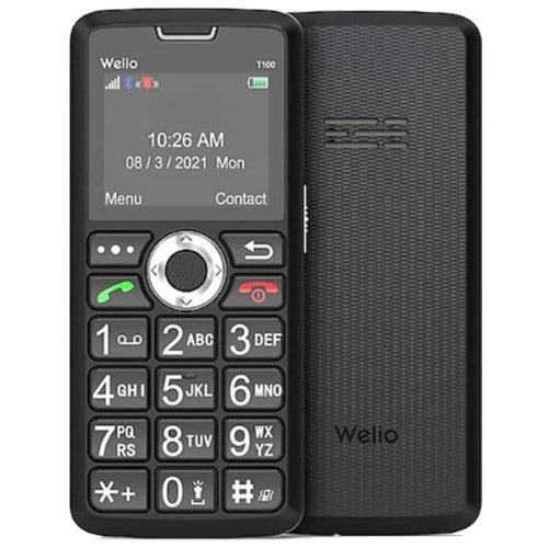 WELIO WKEY T100 2 GB  BLACK